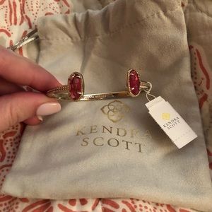 Red Elton Kendra Scott bracelet
